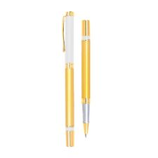 Promosyon AK-1101 Metal Roller Kalem Beyaz, Renk: Beyaz 