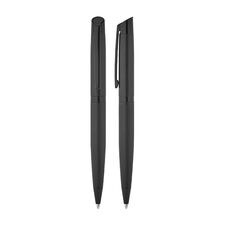 Promosyon AK-1111-T Metal Tükenmez Kalem Siyah-Siyah Klips, Renk: Siyah-Siyah Klips 
