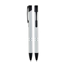 Promosyon AK-1120 Metaltükenmez Kalem Beyaz, Renk: Beyaz 
