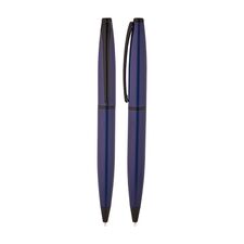 Promosyon AK-1208-T Metal Tükenmez Kalem Mavi, Renk: Mavi 