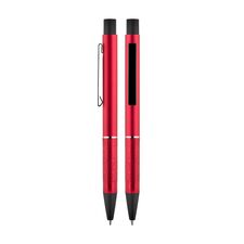 Promosyon AK-1300 Metal Süper Jel Refil Kalem Kırmızı, Renk: Kırmızı 