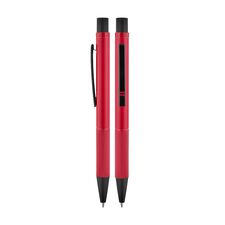 Promosyon AK-1310 Metal Süper Jel Refil Kalem Kırmızı, Renk: Kırmızı 