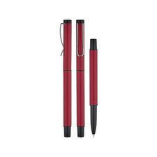 Promosyon AK-1320 Metal Roller Süper Jel Refil Kalem Kırmızı, Renk: Kırmızı 