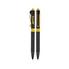 Promosyon AK-1360 Metal Tükenmez Touchpen Kalem Sarı, Renk: Sarı 