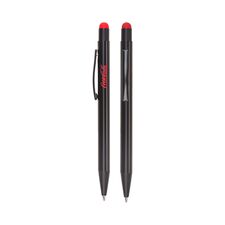Promosyon AK-525 Metal Tükenmez Touchpen Kalem Kırmızı, Renk: Kırmızı 