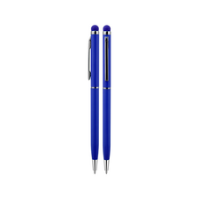 Promosyon AK-587 Metal Tükenmez Touchpen Kalem Lacivert, Renk: Lacivert 