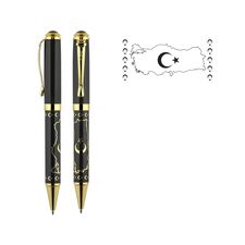 Promosyon AK-685-T Kabartma Figürlü Metal Tükenmez Kalem Turkiye, Renk: Türkiye 