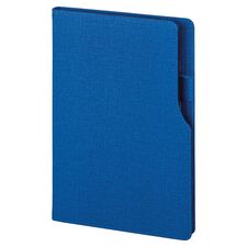 Promosyon AK-2320 15 x 21 Termo Deri Defter (Ivory Kağıt) Mavi, Renk: Mavi 