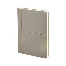 Promosyon AK-2422 15 x 21 Termo Deri Defter Krem, Renk: Krem 