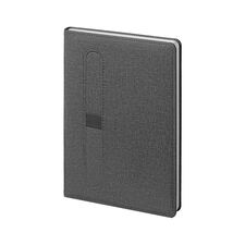 Promosyon AK-2425 15 x 21 Termo Deri Defter Gri, Renk: Gri 