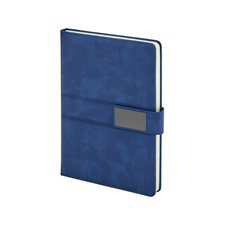Promosyon AK-2441 15 x 21 Termo Deri Defter Lacivert, Renk: Lacivert 