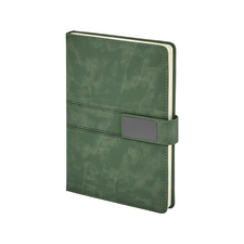 Promosyon AK-2441 15 x 21 Termo Deri Defter Yeşil, Renk: Yeşil 