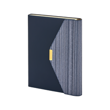 Promosyon AK-2442 15 x 21 Termo Deri Defter Lacivert, Renk: Lacivert 