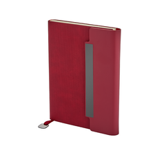Promosyon AK-2444 15 x 21 Termo Deri Defter Kırmızı, Renk: Kırmızı 