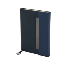 Promosyon AK-2444 15 x 21 Termo Deri Defter Lacivert, Renk: Lacivert 