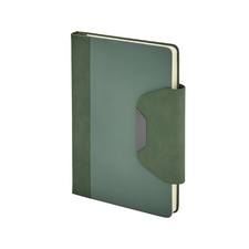 Promosyon AK-2445 15 x 21 Termo Deri Defter Yeşil, Renk: Yeşil 