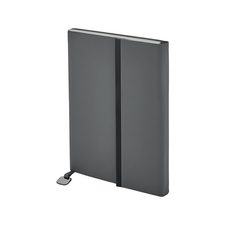 Promosyon AK-2451 15 x 21 Termo Deri Defter Gri, Renk: Gri 