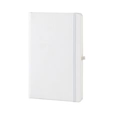 Promosyon AK-917 13 x 21 Termo Deri Defter (Ivory Kağıt) Beyaz, Renk: Beyaz 