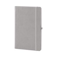 Promosyon AK-917 13 x 21 Termo Deri Defter (Ivory Kağıt) Gri, Renk: Gri 