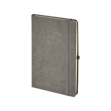 Promosyon AK-920-EKO 13 x 21 Termo Deri Defter (Holmen Kitap Kağıdı) Gri, Renk: Gri 