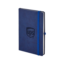 Promosyon AK-920-EKO 13 x 21 Termo Deri Defter (Holmen Kitap Kağıdı) Lacivert, Renk: Lacivert 