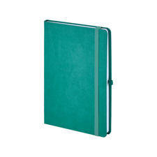 Promosyon AK-920-EKO 13 x 21 Termo Deri Defter (Holmen Kitap Kağıdı) Turkuaz, Renk: Turkuaz 