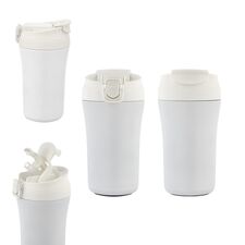 Promosyon AK-5335 Çelik Termos / 400 ml Beyaz, Renk: Beyaz 