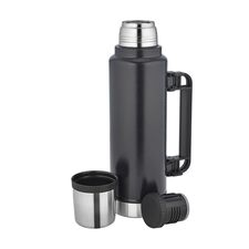 Promosyon AK-5341 Çelik Termos / 1450 ml Siyah 