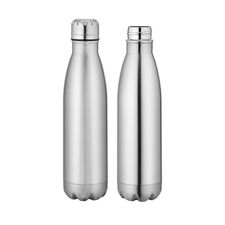 Promosyon AK-5551 Çelik Termos / 500 ml Krom, Renk: Krom 