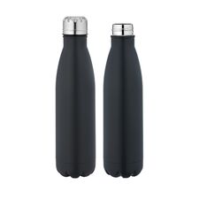 Promosyon AK-5551 Çelik Termos / 500 ml Siyah, Renk: Siyah 
