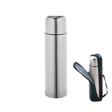 Promosyon AK-5750 Çelik Termos / 750 ml Krom, Renk: Krom 