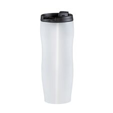 Promosyon AK-783 Çelik Kupa / 400 ml Beyaz, Renk: Beyaz 