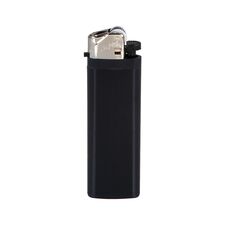 Promosyon AK-YMN-224 I-Lighter Taşlı Siboplu Çakmak Siyah, Renk: Siyah 