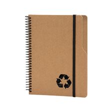 Promosyon AK-2453 Spiralli 15 x 20 Defter Kraft 