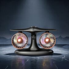 Promosyon ET-FAN-01 Çift Türbinli Masaüstü Fan 8.000 mAh 