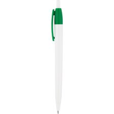 Promosyon ET-0544-70 Plastik Tükenmez Kalem Yeşil, Renk: Yeşil 