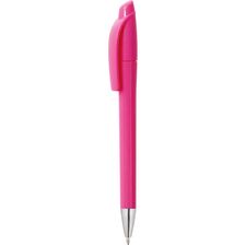 Promosyon ET-0544-55 Plastik Tükenmez Kalem Pembe, Renk: Pembe 