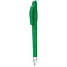 Promosyon ET-0544-55 Plastik Tükenmez Kalem Yeşil, Renk: Yeşil 