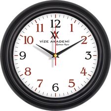Promosyon ET-V30-527-S Plastik Duvar Saati Ø 32 cm 