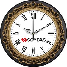 Promosyon ET-V30-860-SA Plastik Duvar Saati Ø 35 cm 