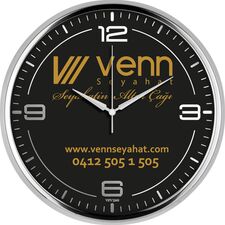 Promosyon ET-V30-950-GV Metal Duvar Saati Ø 31 cm 