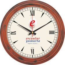 Promosyon ET-V30-523-AH Plastik Duvar Saati Ø 42 cm 