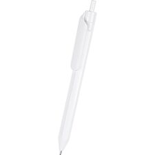 Promosyon ET-0544-250 Plastik Tükenmez Kalem Beyaz, Renk: Beyaz 