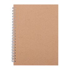 Promosyon YN-3067 Atapark Kraft Spiralli Defter (13x18,5 cm) 