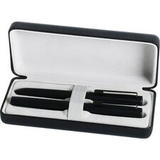 Promosyon ET-0505-75 Roller Ve Tükenmez Kalem Siyah, Renk: Siyah 