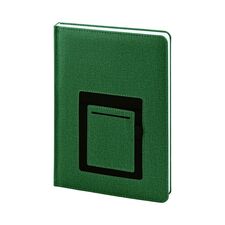 Promosyon YN-3026 302610 Meşrutiyet Tarihsiz Defter (15x21 cm) Yeşil, Renk: Yeşil 