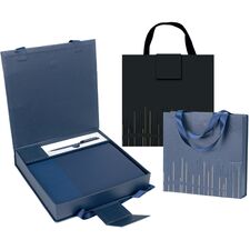 Promosyon IL-1600 Çantalı Vıp Set Lacivert, Renk: Lacivert 