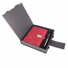 Promosyon YN-9114 911404 Konak Hediyelik Set Kırmızı, Renk: Kırmızı 