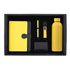Promosyon YN-9426 942606 Esinti Hediyelik Set Sarı, Renk: Sarı 