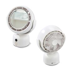 Promosyon YN-2505 250502 Serin Aynalı Fan Beyaz 